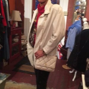 Vera pelle leather coat